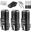 GODOX CT 16 CT-16 Trigger 16 Canali Wireless Radio Flash Transmitter+3pcs Receiver Set Compatibile con Sony Canon Nikon Fuji Pentax DSLR Camera