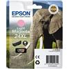 EPSON CARTUCCIA EPSON ORIGINALE LIGHT MAGENTA T2436 ALTA CAPACITA' SERIE ELEFANTE - EPSON - C13T24364012