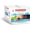 Kimbo Cialde Decaf, 50 Cialde Compostabili, Caffè Decaffeinato, Tostatura Media, Intensità 9/13