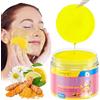 ZTSMSWY Turmeric Kojic Acid Exfoliating Cleansing Pads,Turmeric Kojic Acid Pads, Tamponi Detergenti all'acido Cogico Curcuma, Schiarente Idratante, Scure e Pulisce la Pelle, Uniforma il Tono Della Pelle