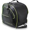 Black Crevice Borsa per scarponi da sci e casco, nero/giallo