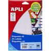 APLI Lables A5 Print&Write 22 x 32mm