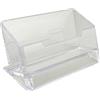 Waytex 931080 porta biglietto da visita in plexiglass, trasparente