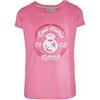 Real Madrid Woman Tee n. 9 Maglietta per Ragazze (Confezione da 1)