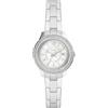 Fossil Orologio Stella da donna, movimento a tre lancette con data, cassa in acciaio inossidabile da 30 mm con bracciale in acciaio inossidabile, ES5137