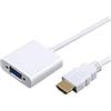 Linq Adattatore Convertitore hd da hdmi maschio a vga femmina Linq hdmi-vga25B