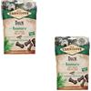 Carnilove Soft Snack Anatra con Rosmarino | Confezione Doppia | 2 x 200 g | Biscottini per cani | Anatra e rosmarino | Senza aggiunta di zucchero | Gusto esotico di carne