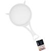 Chef Aid - Colino in plastica con Rete in Nylon, 12 cm, Colore: Bianco