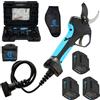 Campagnola Stark XM - Forbice elettrica da potatura con kit cavo e fondina per batteria - 3x 14,4V 2,5 Ah