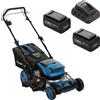 Hyundai SRCZE46A - Tagliaerba semovente a batteria - 2x40V/4Ah - Taglio 46cm