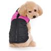 Ducomi St. Moritz Cappottino Cane con Gancio per Collare, Piumino Imbottito Inverno Cani - Gilet Giubbotto Taglia Piccola, Media e Grande - Cappotto Giubotto Impermeabile Invernale (4XL, Pink)