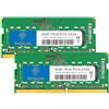 RASALAS - Modulo di memoria RAM da 16 GB DDR4 da 8 GB, 2400 MHz, PC4-19200, PC4-2400T, Non-ECC, unbuffered, 1,2 V, CL17, 1Rx8, Single Rank 260 pin, SODIMM