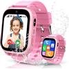 ELEJAFE Smartwatch Bambini, Orologio Intelligente per Bambini con Telefono, 4G Videochiamata, SOS, IP68 Impermeabile, Chat Vocale, Modalità Scuola, Sveglia, Fotocamera, Regalo per Ragazzi e Ragazze