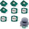 8 ricambio per potenziometro trimmer per controller wireless PS5 stick joystick pezzi di ricambio per controller Xbox One resistori per potenziometri trimmer pezzi di ricambio per joystick analogico