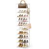 Vicye Scarpiera a 10 Ripiani per 20 Paia di Scarpe, Armadio Slim in Metallo, Scaffale Portascarpe Aperta Alta per Ingresso, Corridoio
