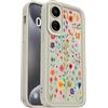 PanXCase Cover per Xiaomi Redmi 13C 4G / Poco C65 - Custodia Silicone Sottile Elegant Disegni Morbida Leggera, Protezione Fotocamera Antiurto Antigraffio Case (White,Flowers)