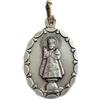 I G J Medaglia Gesù bambino di Praga In Argento Massiccio 925 - Le Medaglie dei Santi Patroni