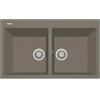Plados AM8620-N3 Lavello 2 Vasche Serie Elegance 86-20 finitura N3 ARGAN