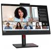 Lenovo 61cm/24 (1920x1080) Lenovo ThinkVision T24mv-30 16:9 FHD IPS 75Hz 4ms HDMI DP USB-C Speaker Black