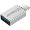 Sandberg 136-24 USB-C > USB 3.0 (ST-BU) Adapter Silver