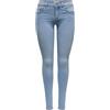 ONLY Onlrain Reg Skinny DNM Noos, Mix Blu Chiaro, (L) W x 30L Donna