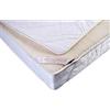 Merino Wool Biancheria da letto in lana merino, naturale WOOLMARK coprimaterasso in lana vergine prodotto naturale, coperta in lana (140 x 200 cm)