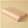Zhiyuan Federa in Cotone 100% per Cuscino Contorno, Cuscino Memory Foam, Cuscino cervicale 40 x 60 cm, Albicocca