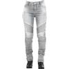 Overlap Jeans Moto Donna Overlap Stradale Snow Grey