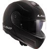 LS2 Casco Moto Modulare LS2 Strobe 2 Nero Opaco