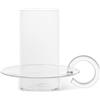 Ferm Living - Portacandela Photophore Luce - Trasparente - Vetro soffiato a bocca