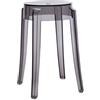 Kartell - Sgabello Ghost - Grigio - policarbonato - Designer Philippe Starck
