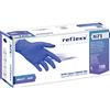 REFLEXX Guanti Nitrile Ipoallergenici Reflexx N71 - gr. 4,2 - senza polvere - guanti monouso - certificati - BLU - 100% latex free - conf. 100 pezzi - TAGLIA S