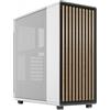 Fractal Design Case Fractal North - Mid-Tower ATX, pannello laterale mesh, 2 ventole 140mm incluse - Bianco