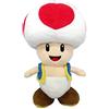 Super Mario- Toad Mario Peluche con Licenza Ufficiale Sanei, Multicolore, AC04