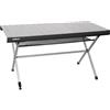 Brunner Tavolo da Esterno Pieghevole Rettangolare in Alluminio 147x76x72h cm colore Grigio Titanium Axia - 0406099N