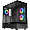 Itek Case Itek Showbui 42B ITGCASB42B ARGB Midi-Tower ATX/micro ATX/Mini-ITX Nero [ITGCASB42B]