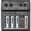 Italian Stage Proel IS 2MIX4PRO MIXER 4 CANALI CON DSP EFFETTI + USB e Bluetooth