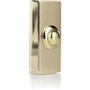 Byron DBW-21027 Pulsante a campana - Cablato - 2 fili - Colore ottone