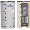 Cordivari Termoaccumulatore Eco Combi 2 Domus VB 200 L con 1 Scambiatore corrugato e 1 Fisso a Coibentazione Rigida ,
