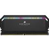 CORSAIR DOMINATOR PLATINUM RGB DDR5 RAM 32GB (2x16GB) 5200MHz CL40 Intel XMP Compatibile iCUE Memoria per Computer - Nero (CMT32GX5M2B5200C40)