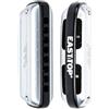 East top Armonica blues a 8 fori, armonica diatonica blues in chiave di do, per adulti, principianti, professionisti e studenti, come regalo, argento