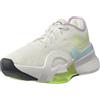 Nike Air Zoom SuperRep 3 Premium, Sneaker Donna, Summit White/Doll-Phantom-Volt, 36 EU