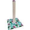 Croci Tropical High - Tiragraffi alto a colonna 62 cm, per Gatti Adulti Grandi e Piccoli, Tiragraffi graffiatoio ad albero, Accessori e Giochi per gli Animali, Gioco calmante per gatti