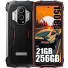 Blackview BV9300 Rugged Smartphone 21GB+256GB/1TB TF 15080mAh Telemetro laser da