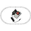 Roco 087A Roco Tracciato ovale binari con massic. in gomma e alimentatore 150x100 cm