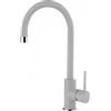 ELLECI Rubinetto Cucina Miscelatore Lavello Monocomando in Metaltek colore Aluminium M79 - MMKCLO79 Cloud