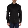 Armani Exchange Long Sleeve Ultra Stretch Lyocell Button Down Shirt. Slim Fit., Camicia,