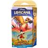 RAVENSBURGER Disney Lorcana Nelle Terre d'Inchiostro Starter Deck Rubino/Zaffiro (ITA)