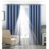 Riva Home ECLIPSE/RT3/DEN Eclipse - Tende con Occhielli, Oscuranti e Termiche, Blu (Denim), 90x90 (229x229cm), 1 Pezzo