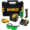 DeWalt Livella laser DeWalt DCE0825D1G-QW raggio verde 3 linee 50 mt